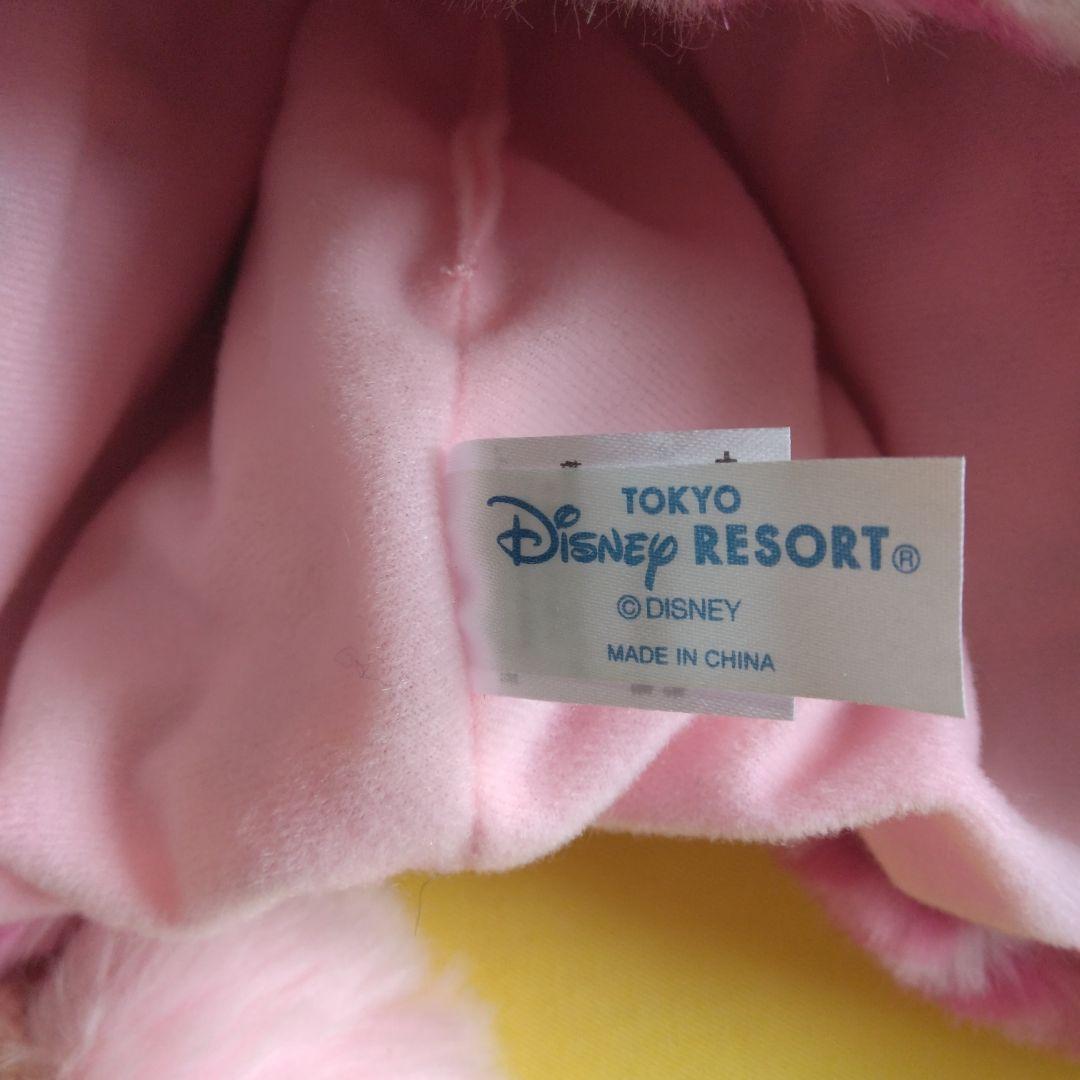 ディズニー　ミニーマウスピンクヒョウ柄ファンキャップ