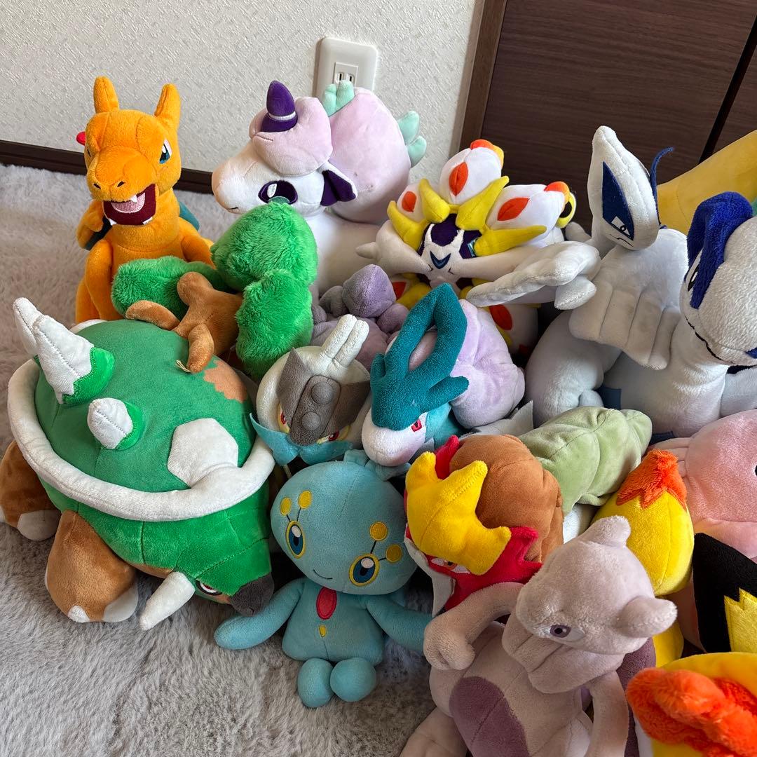 ポケモン ぬいぐるみセット　ポケモンセンター　アミューズメント