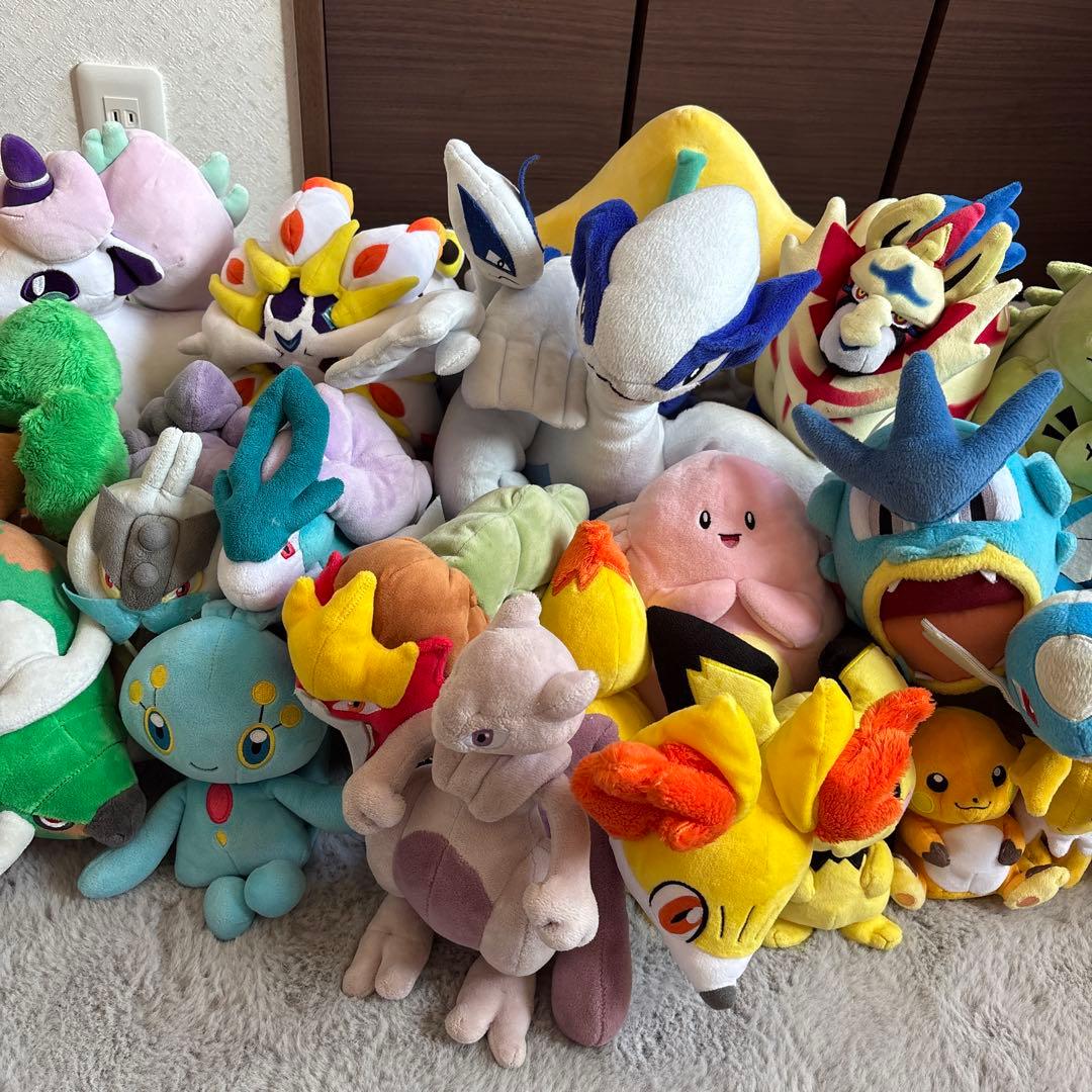 ポケモン ぬいぐるみセット　ポケモンセンター　アミューズメント