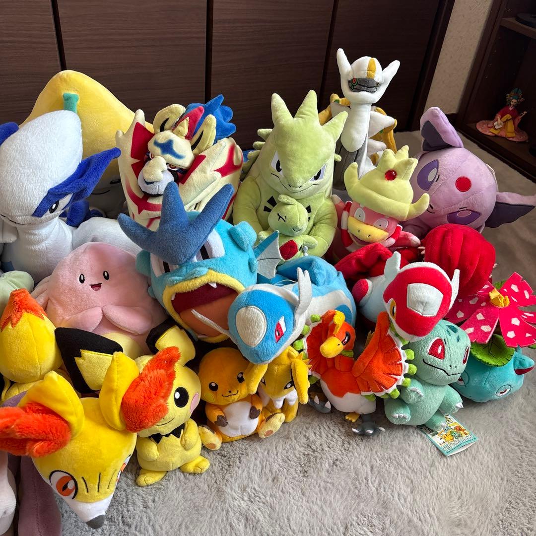 ポケモン ぬいぐるみセット　ポケモンセンター　アミューズメント