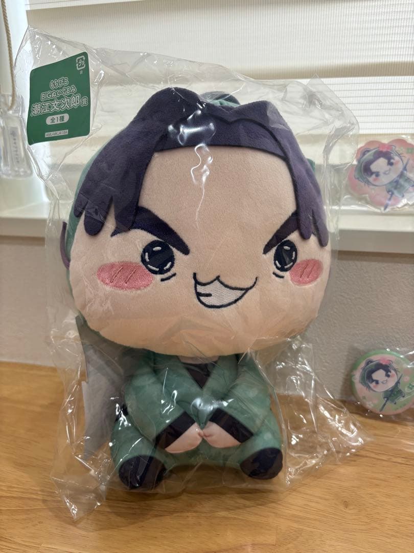 フリューくじ　忍たま乱太郎　ふんわり桜もちぴこの段 潮江文次郎 単品購入◎
