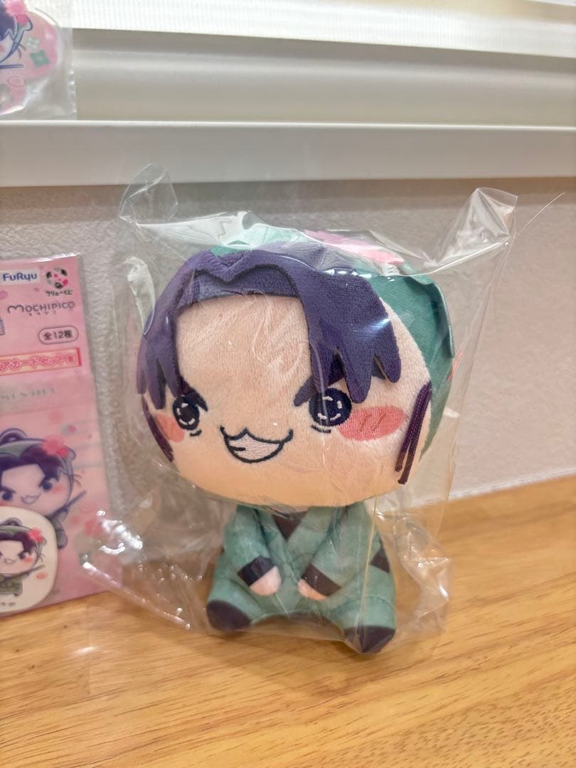 フリューくじ　忍たま乱太郎　ふんわり桜もちぴこの段 潮江文次郎 単品購入◎