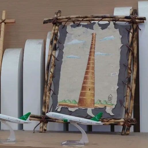 大阪・関西万博 トルクメニスタン航空 B777-200 模型パビリオン特注