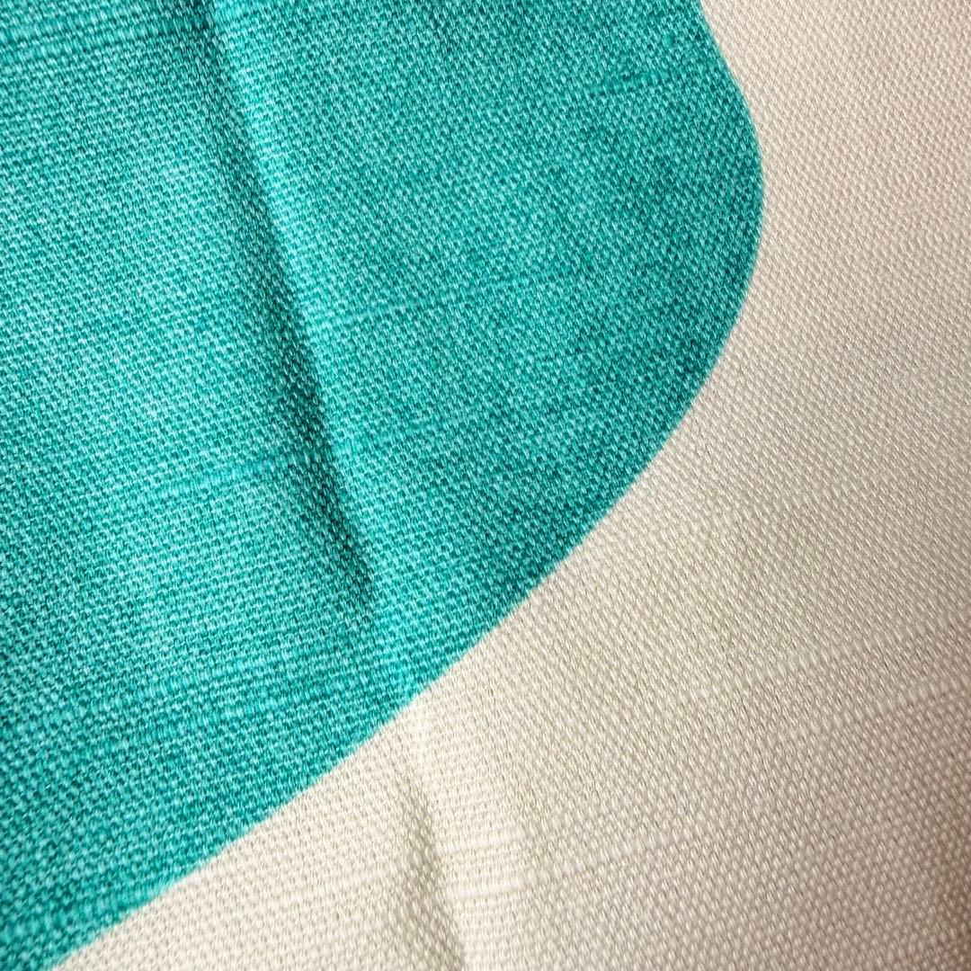 カーテン　コットン　ピジョン　鳥　ハト　北欧　ポール通し　のれん　2枚セット