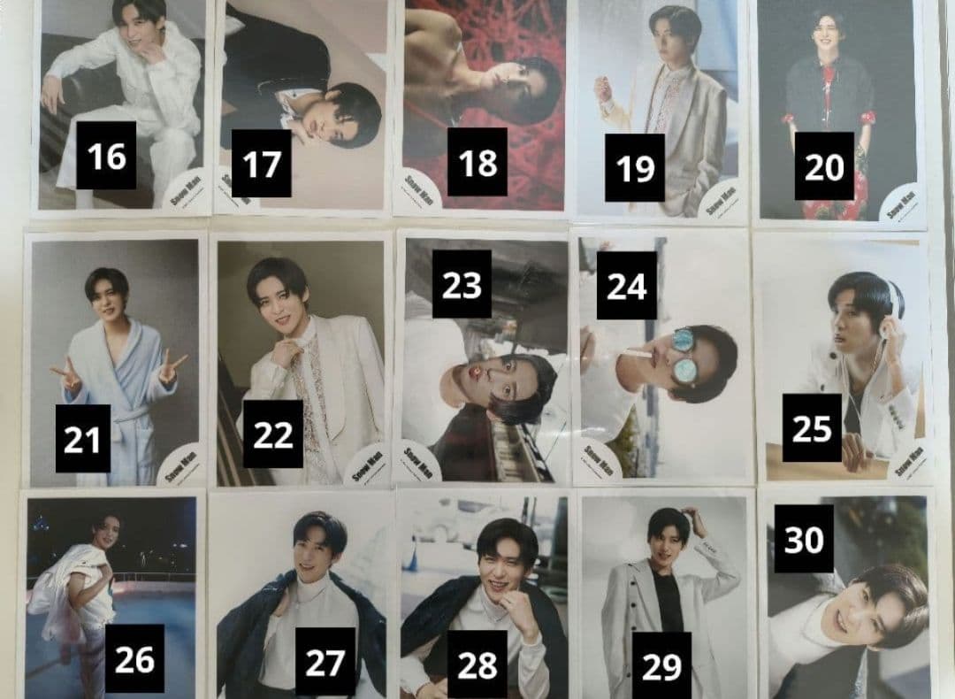 目黒蓮 公式写真 まとめ売り