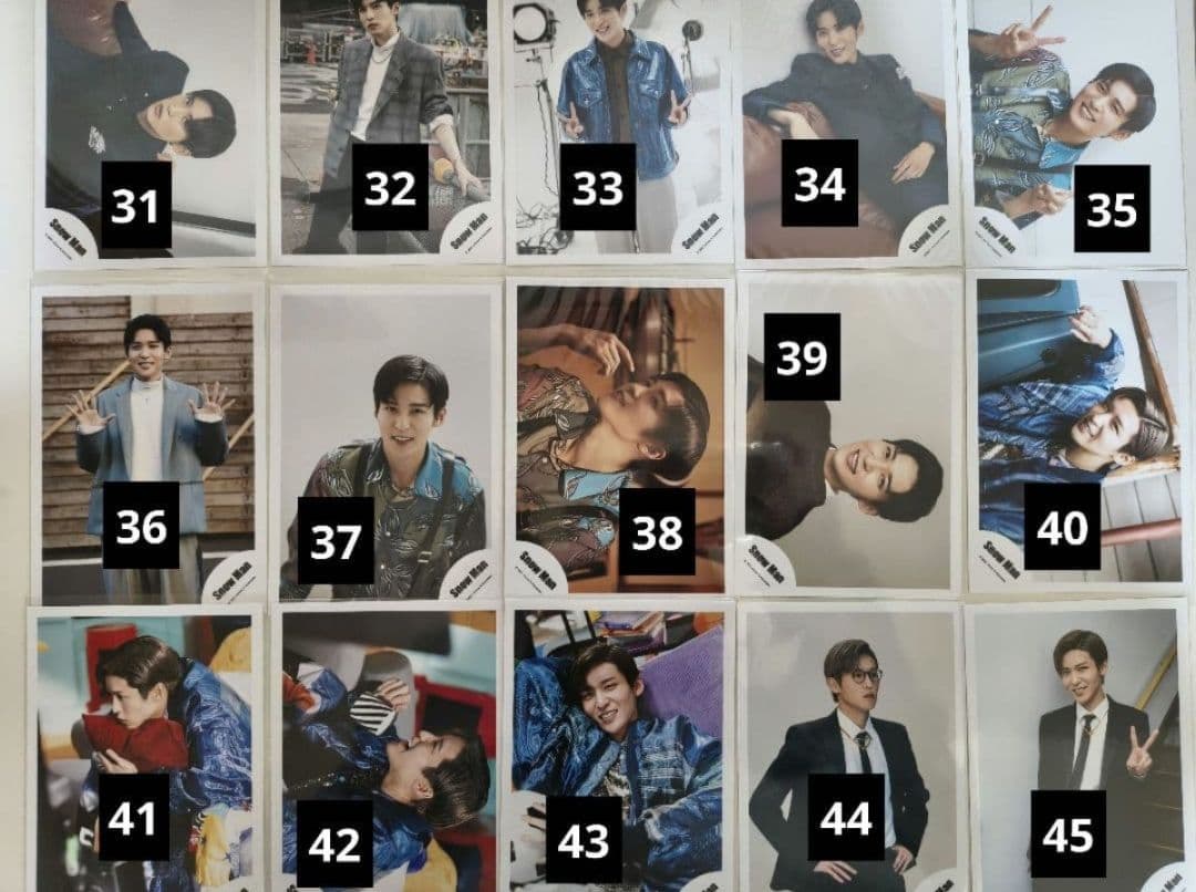 目黒蓮 公式写真 まとめ売り