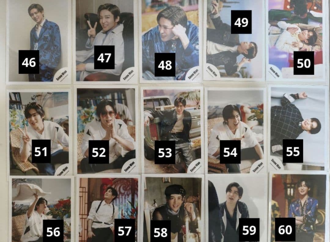 目黒蓮 公式写真 まとめ売り