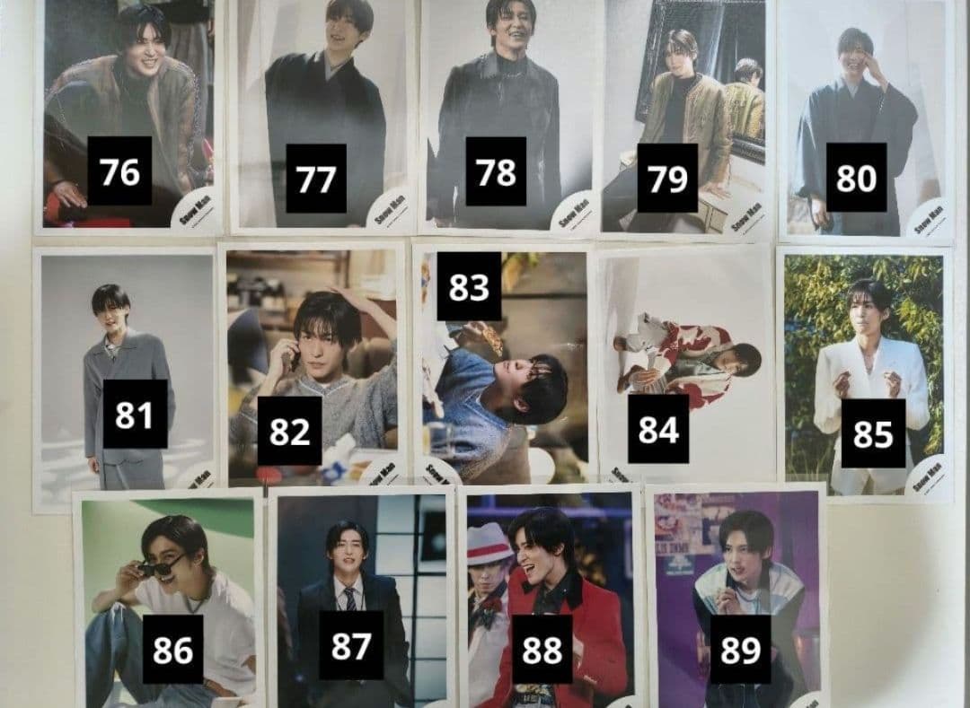 目黒蓮 公式写真 まとめ売り