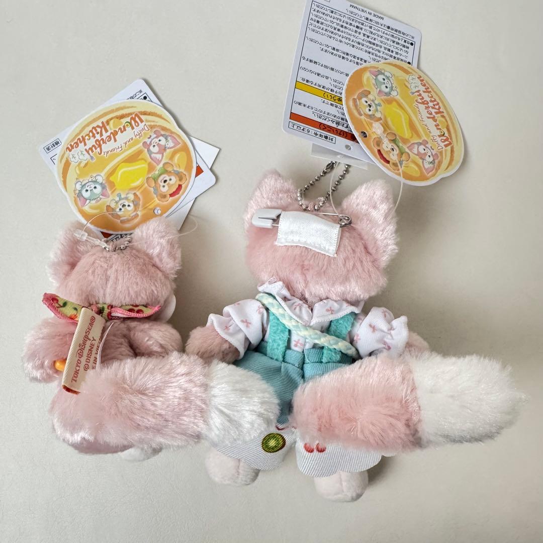 ワンダフルキッチン　ぬいぐるみバッジ　ぬいぐるみチャーム　リーナベル