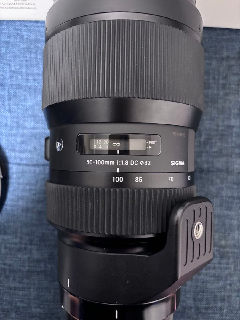 レンズ(ズーム) SIGMA 50-100mm f1.8 dc hsm canon