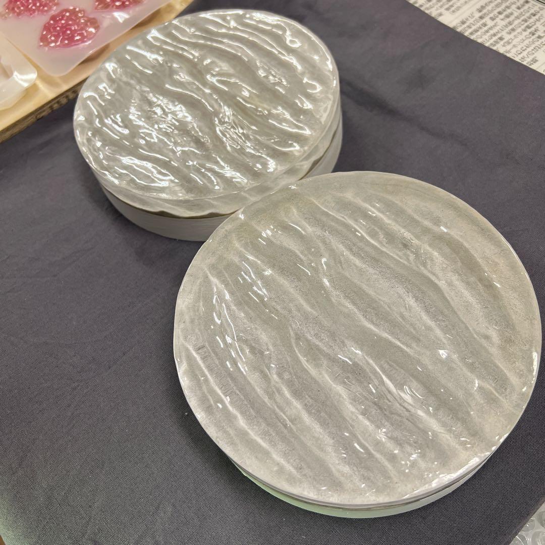 【波紋アート ＃21】AQUA ELEMENT／15cmスクエア