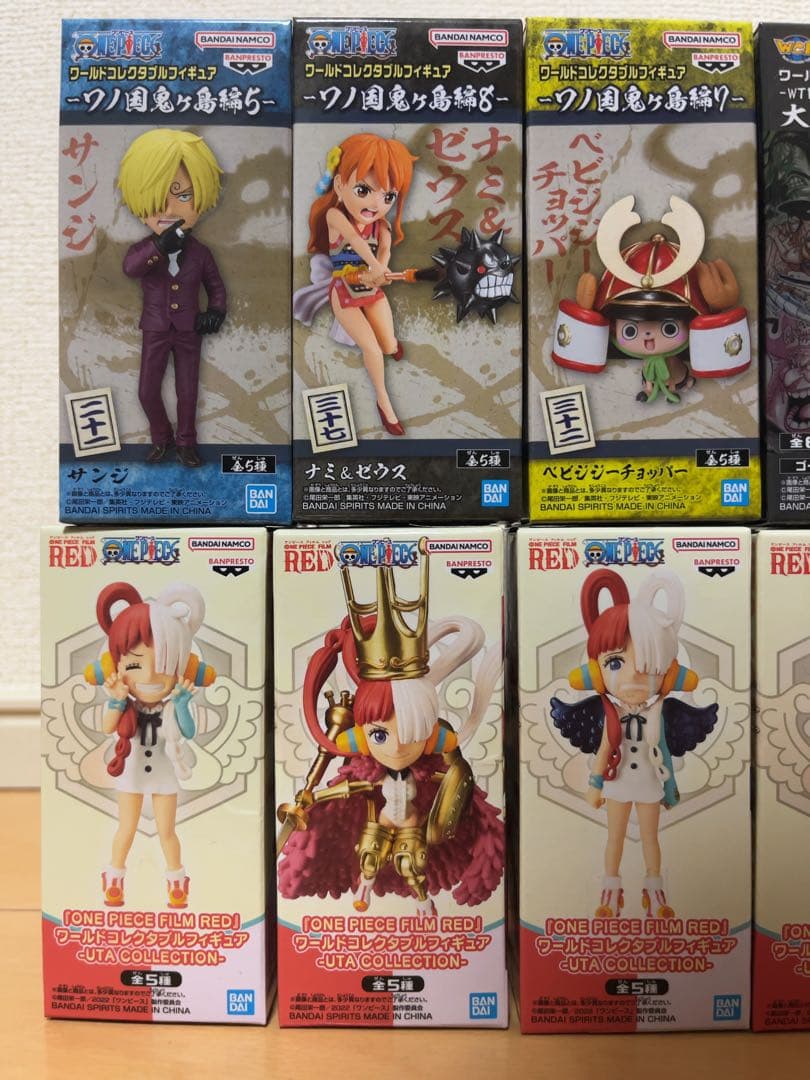 ワンピース ワールドコレクタブルフィギュア 12種セット ONEPIECE