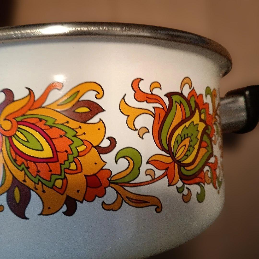 新品タイガーホーロー鍋セットVintage 昭和レトロ（モンセーブル）