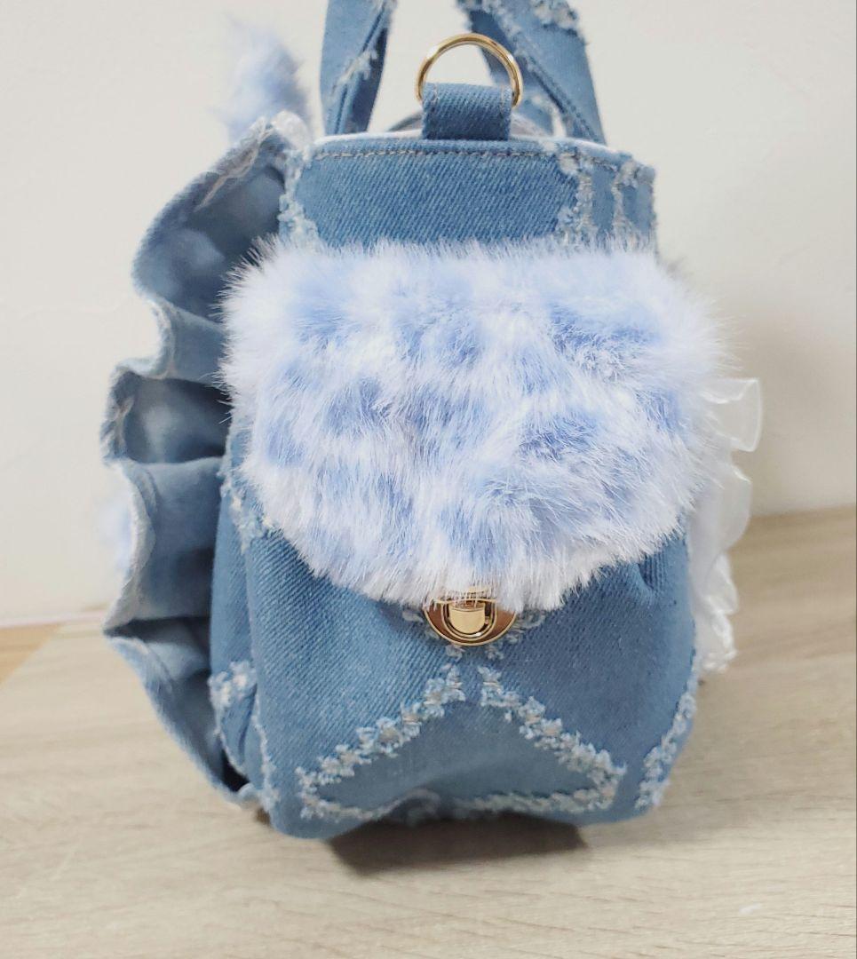 ハンドメイド サイドポケット付きトート バッグ コヤンイサムチョン ルミ ねこ