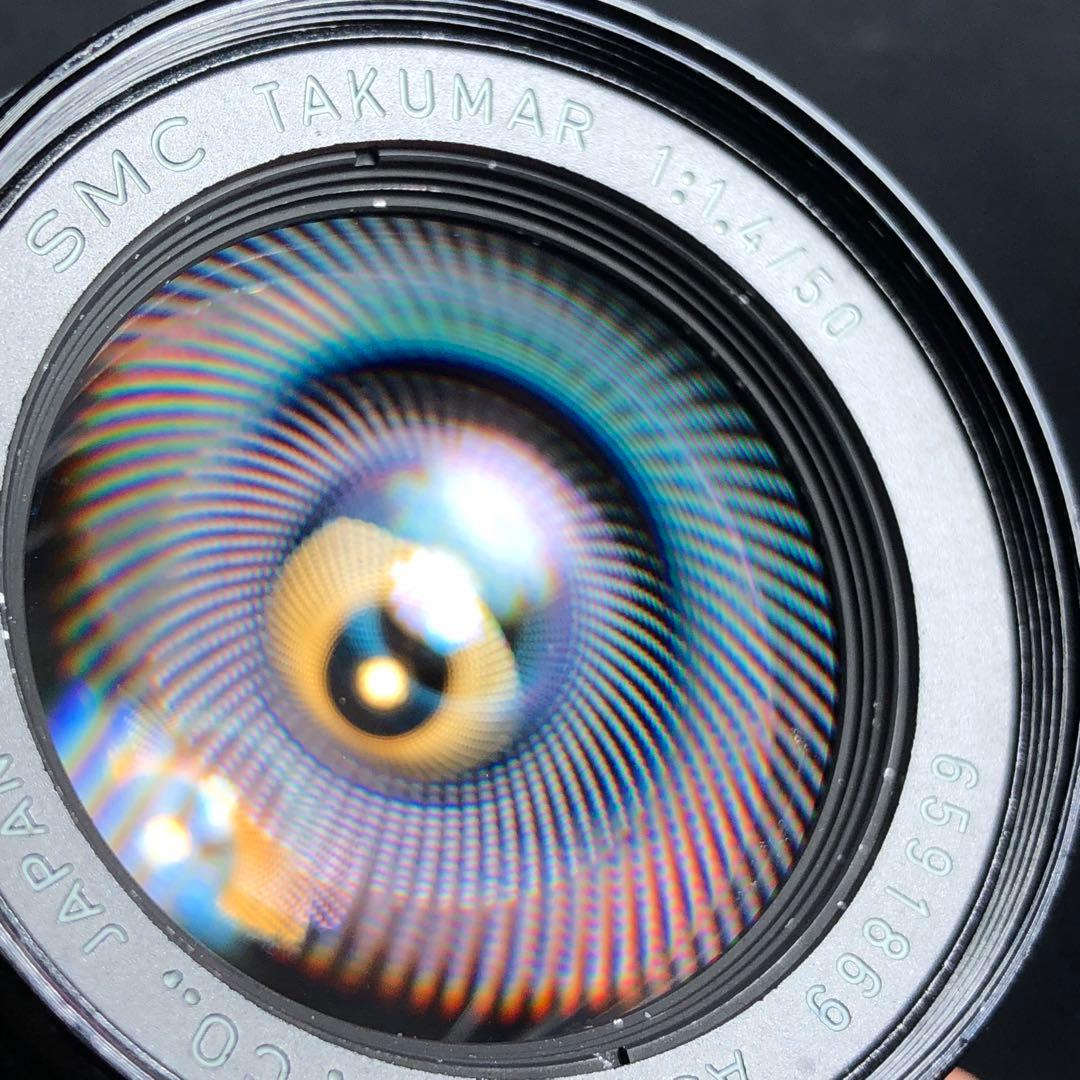 PENTAX SMC TAKUMAR 50mm f1.4 m42マウント