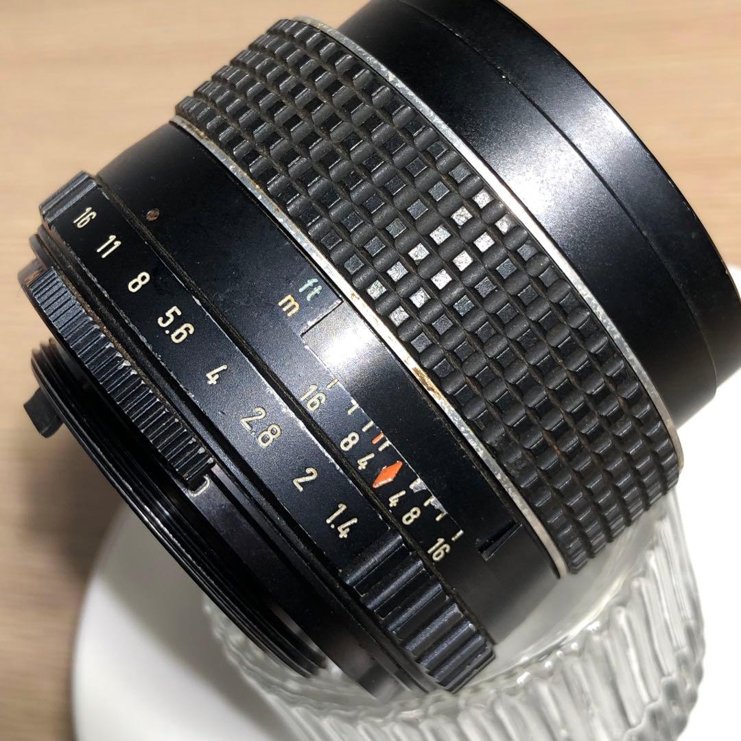 PENTAX SMC TAKUMAR 50mm f1.4 m42マウント