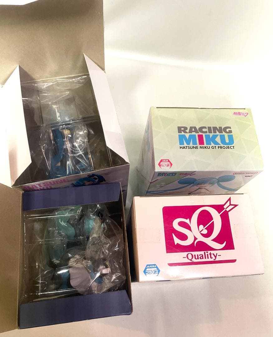 初音ミク フィギュア 4体セット　レーシングミク　SQ　アリス