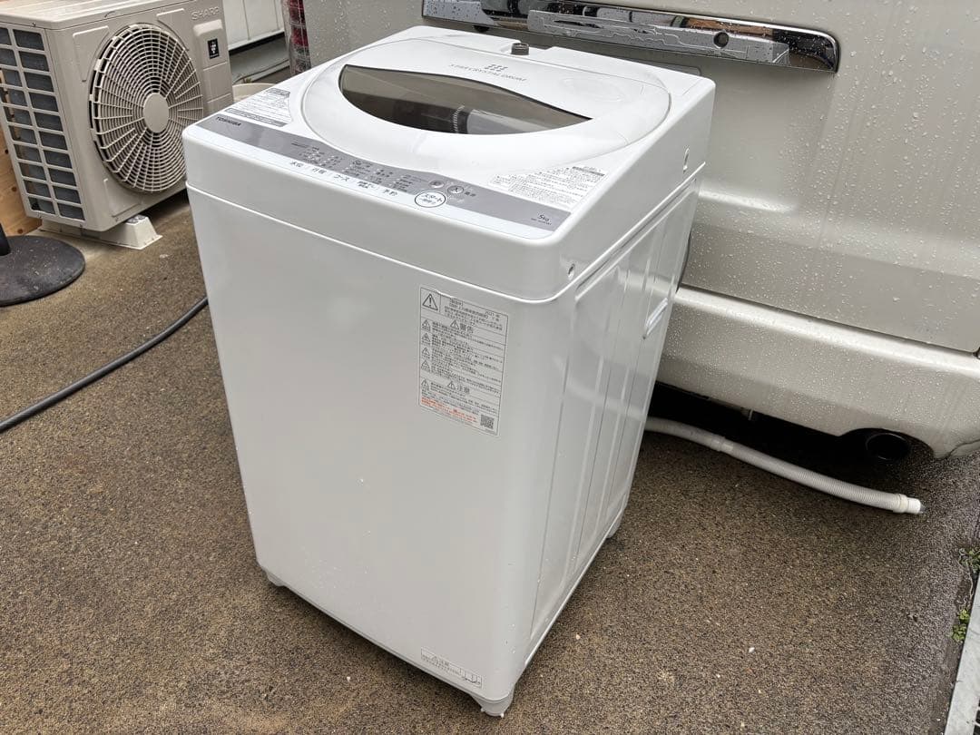 分解クリーニング・動作確認済み 東芝 5kg 2021年製