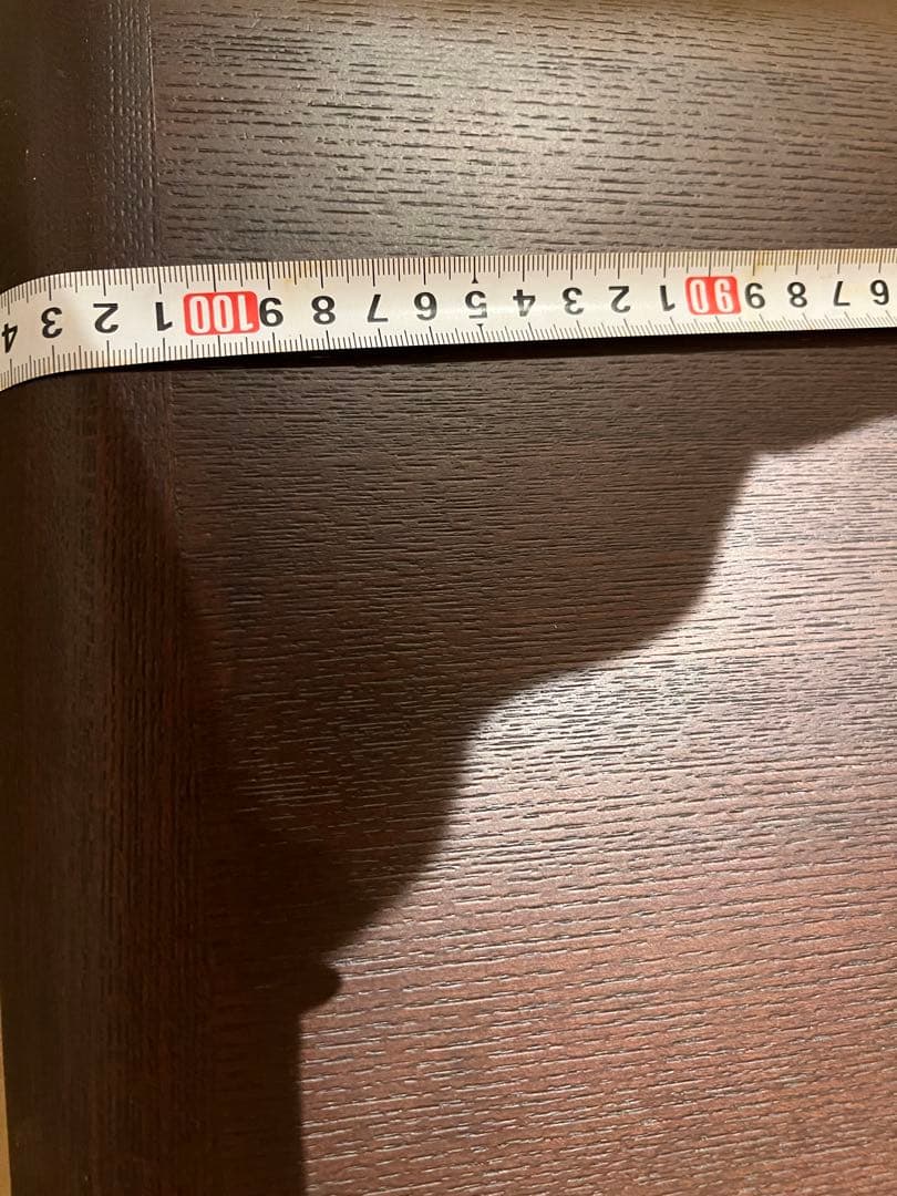 ダークブラウン木製テレビ台