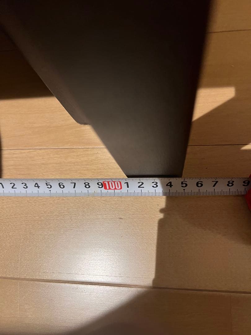 ダークブラウン木製テレビ台