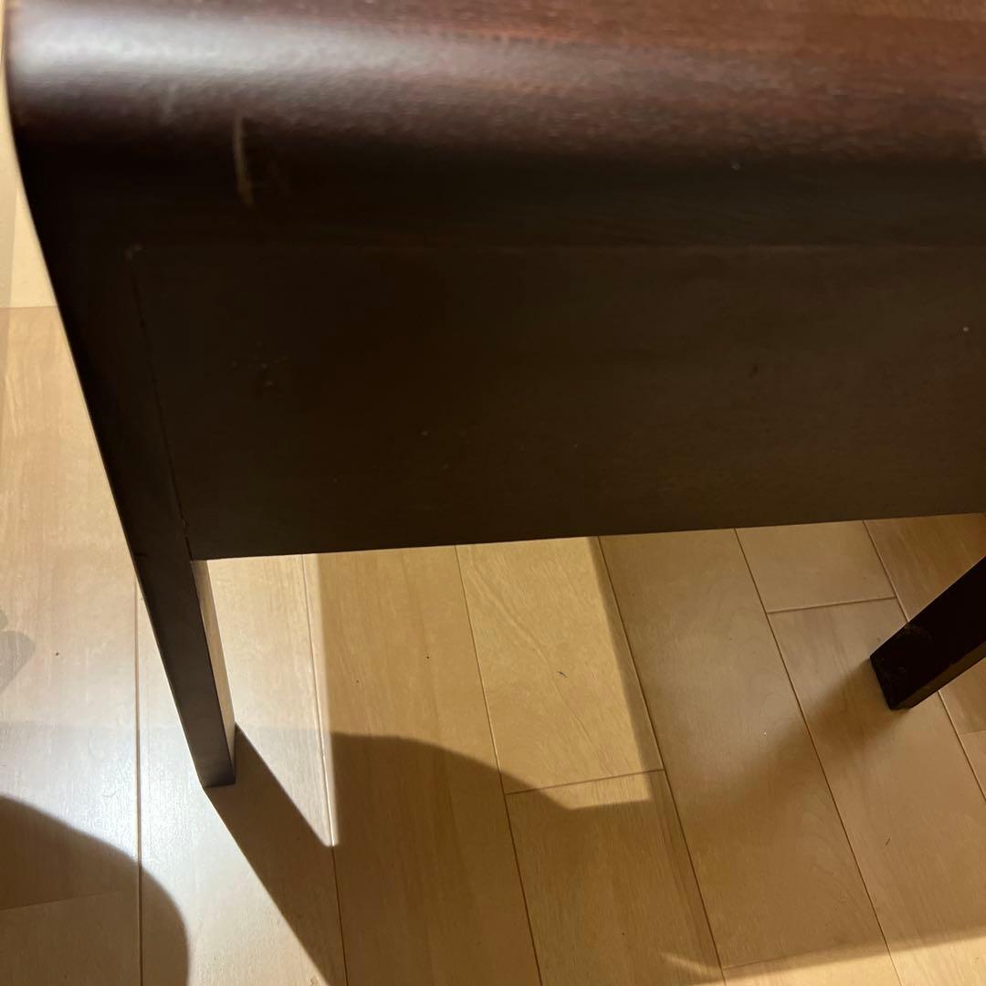 ダークブラウン木製テレビ台