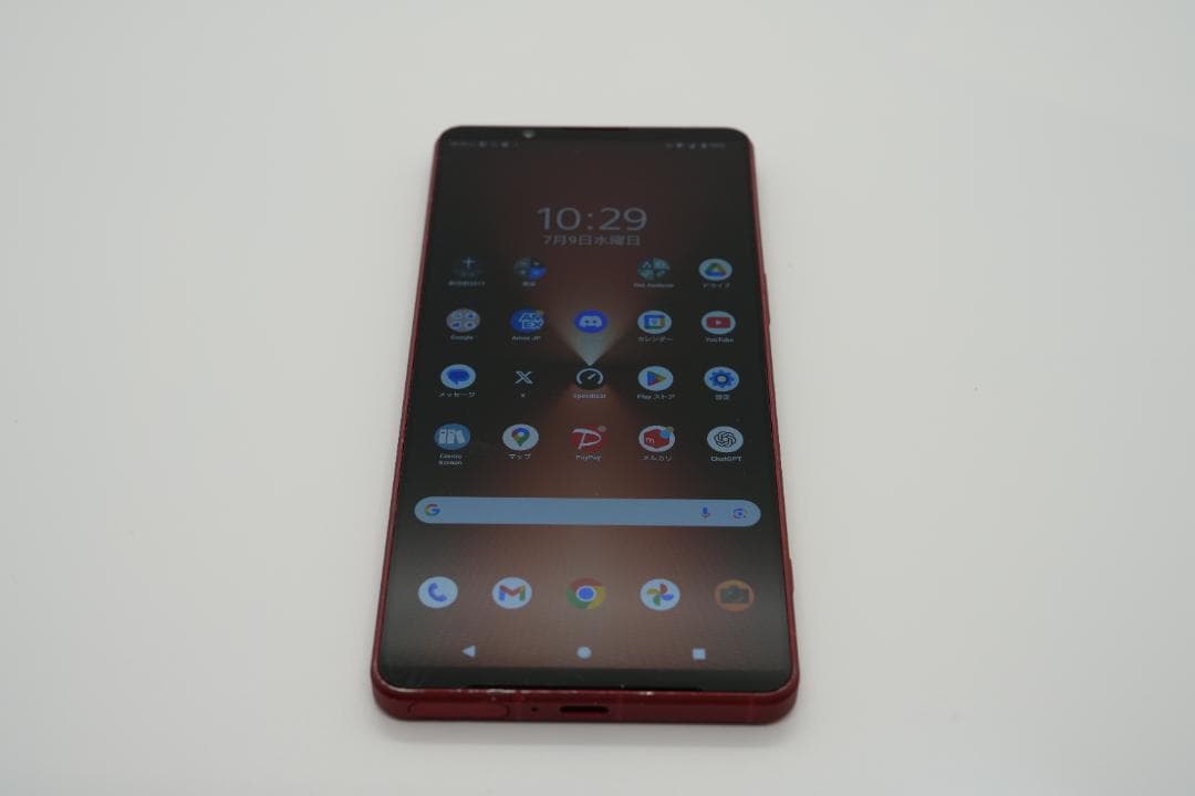 Sony Xperia 1 VI 12G/256G スカーレット 見た目難有り