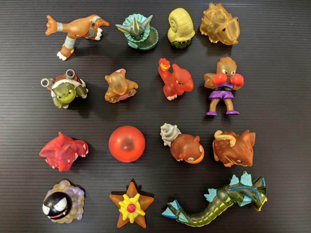 ポケモンキッズ　クリア　初期ポケモン　シャワーズ　ギャラドス　他　15点