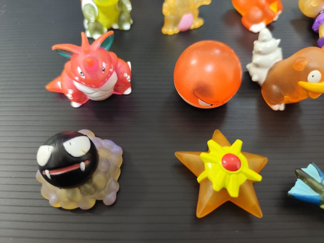 ポケモンキッズ　クリア　初期ポケモン　シャワーズ　ギャラドス　他　15点