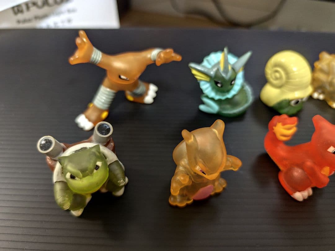 ポケモンキッズ　クリア　初期ポケモン　シャワーズ　ギャラドス　他　15点