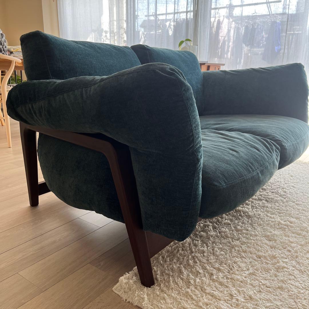 富士ファニチャア　2P ソファ　ナギ