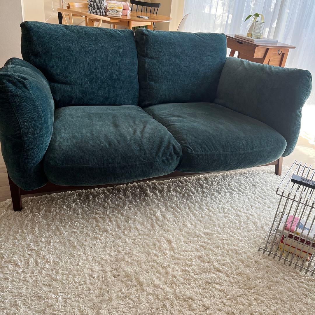 富士ファニチャア　2P ソファ　ナギ