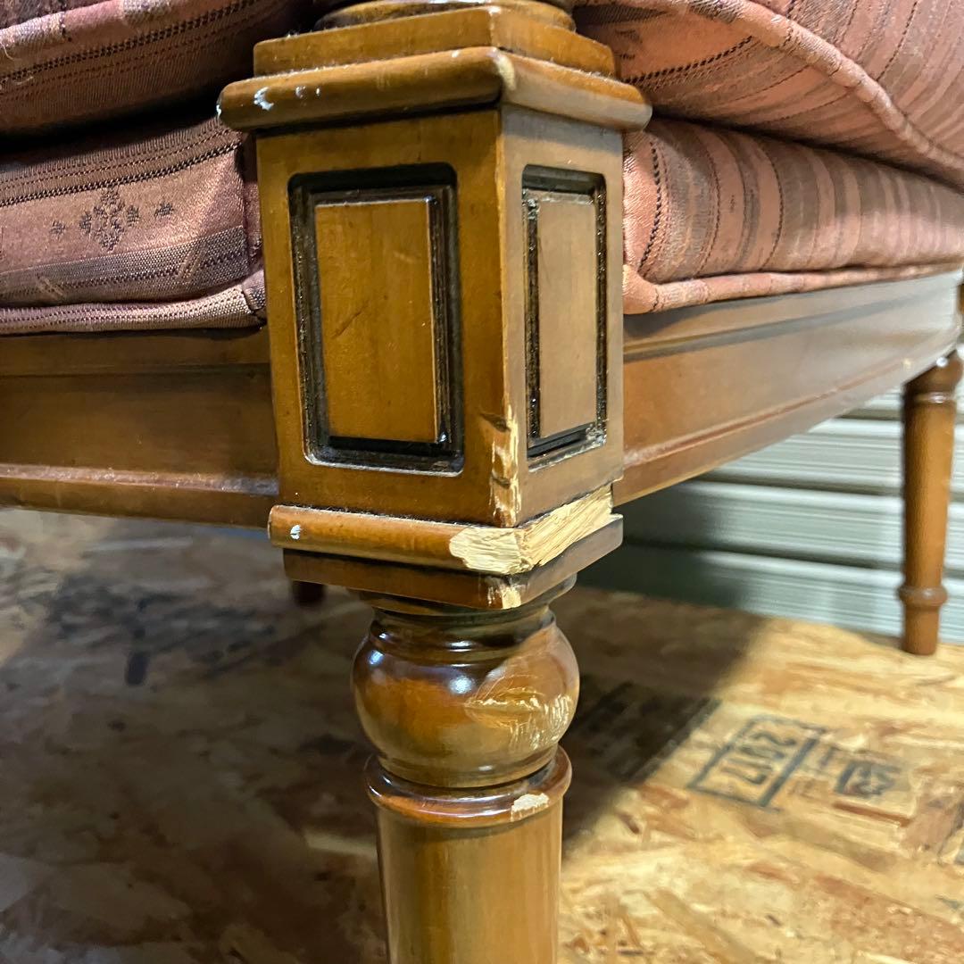 A2F55■カリモク domani ドマーニ 1人掛けソファ シングルソファ