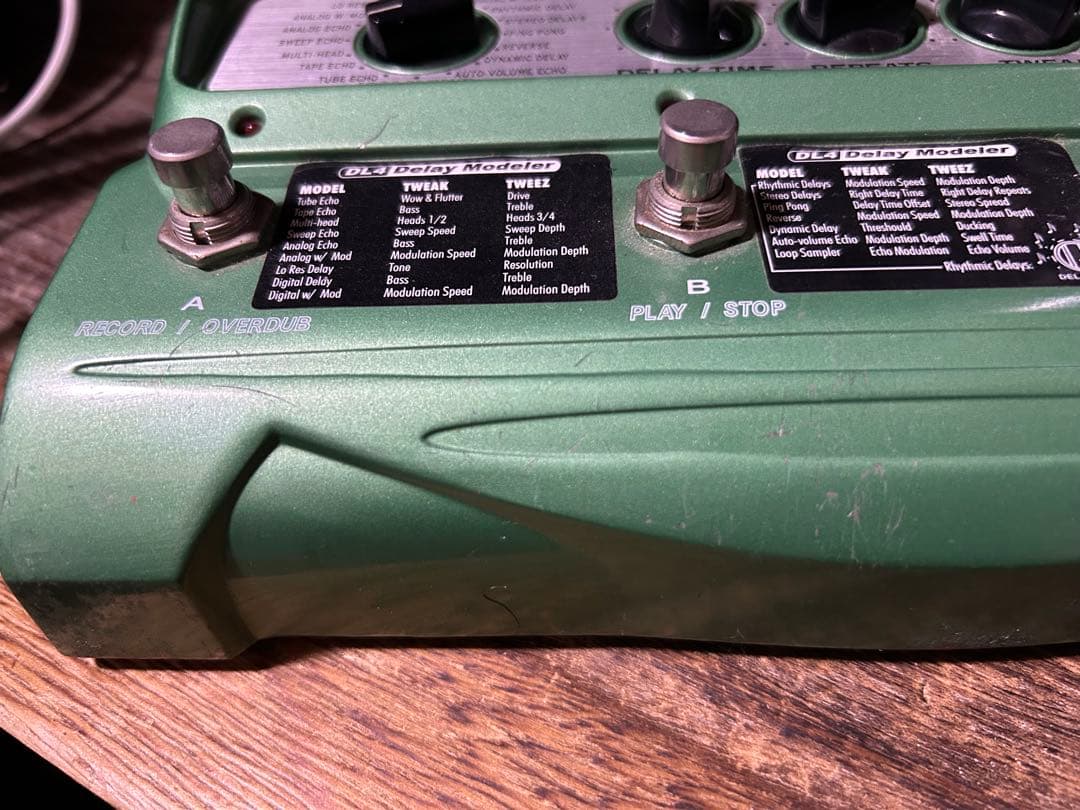 LINE 6 DL4 Delay Modeler 動作品