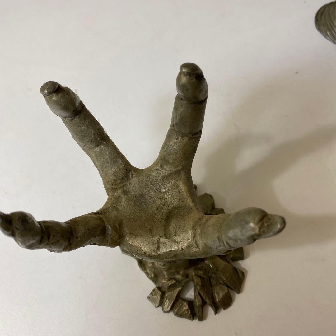 水晶置き物　男女の手