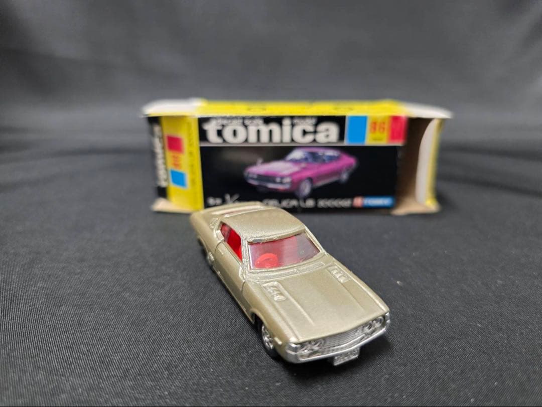 トミカ黒箱86トヨタセリカLB2000GT(日本製) 旧ホイール