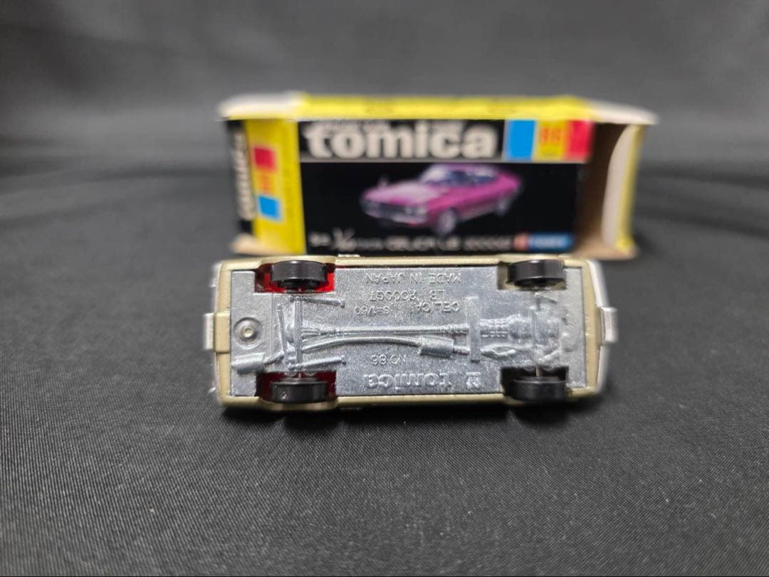 トミカ黒箱86トヨタセリカLB2000GT(日本製) 旧ホイール