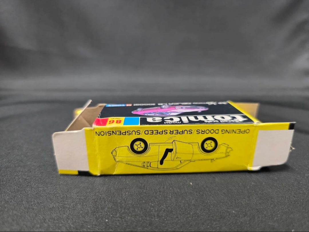 トミカ黒箱86トヨタセリカLB2000GT(日本製) 旧ホイール