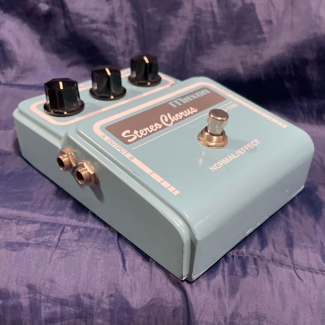 【初期型】マクソン CS-550 コーラス 元箱・取説・専用ACアダプター付