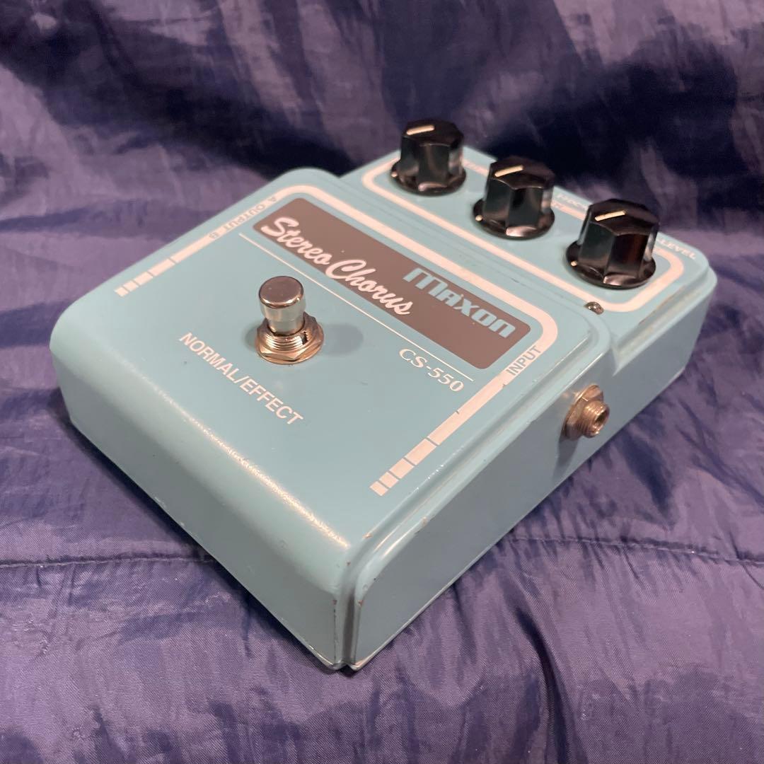 【初期型】マクソン CS-550 コーラス 元箱・取説・専用ACアダプター付
