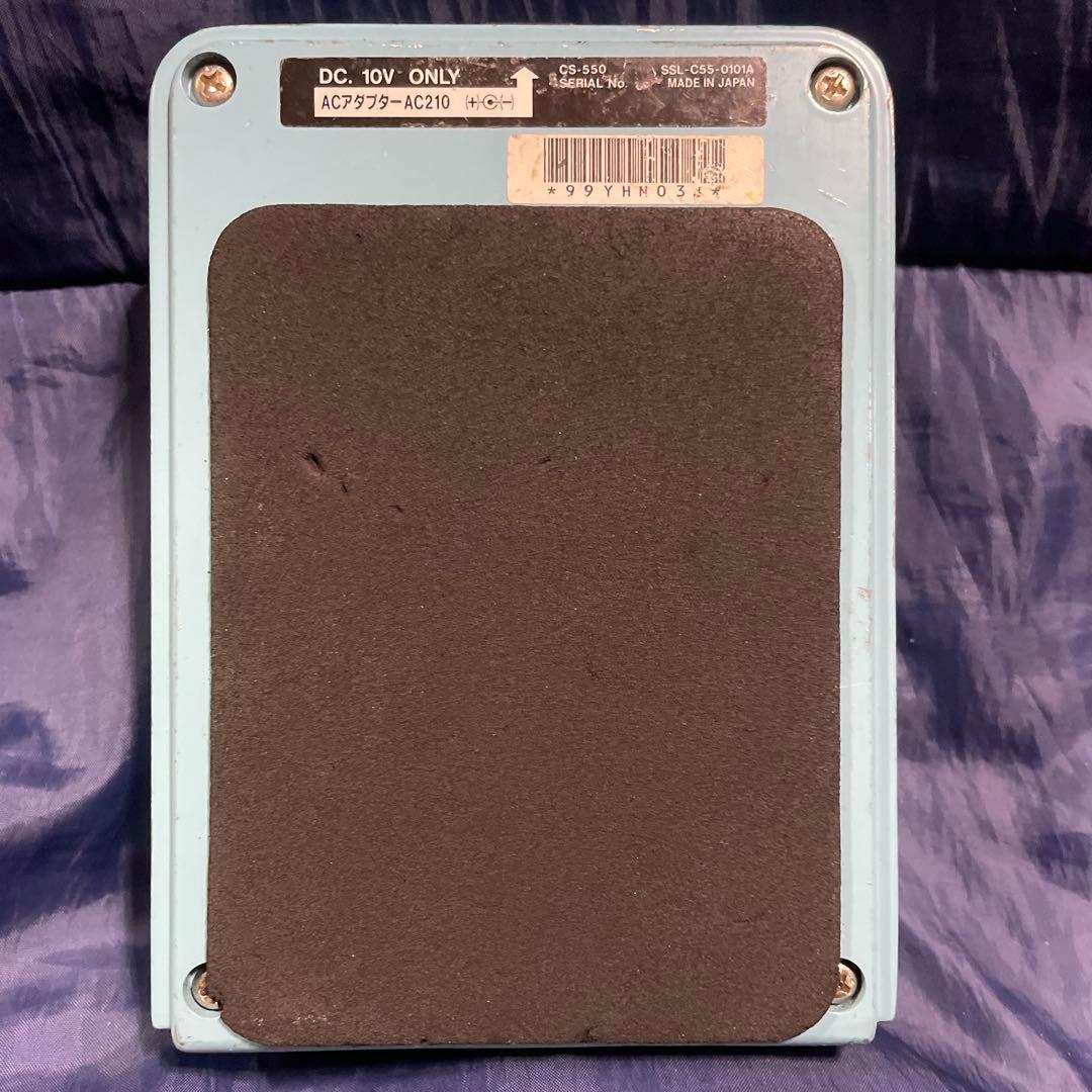 【初期型】マクソン CS-550 コーラス 元箱・取説・専用ACアダプター付