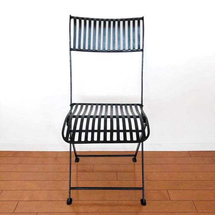 【大型送料込み】アイアン♡家具 チェア 椅子 折り畳み シャビー フレンチシック