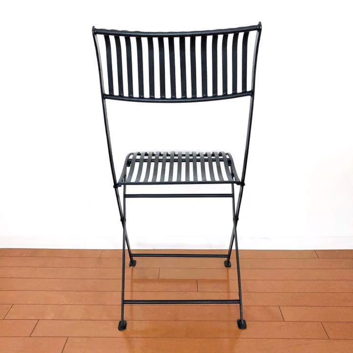 【大型送料込み】アイアン♡家具 チェア 椅子 折り畳み シャビー フレンチシック