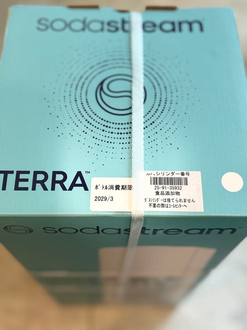 ⭐︎新品・未使用⭐︎SodaStream TERRA 炭酸水メーカー