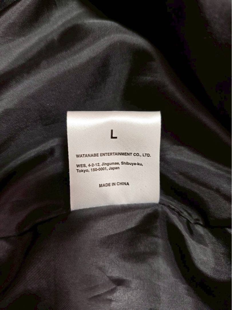 ずっと真夜中でいいのに。 温れ落ち度 ジャケット ZTMY AIRWAYS L