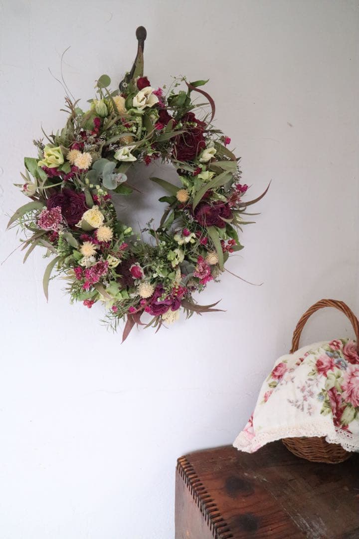 HappyMother’day 感謝を花に添え❁⃘*.゜ドライフラワーリース