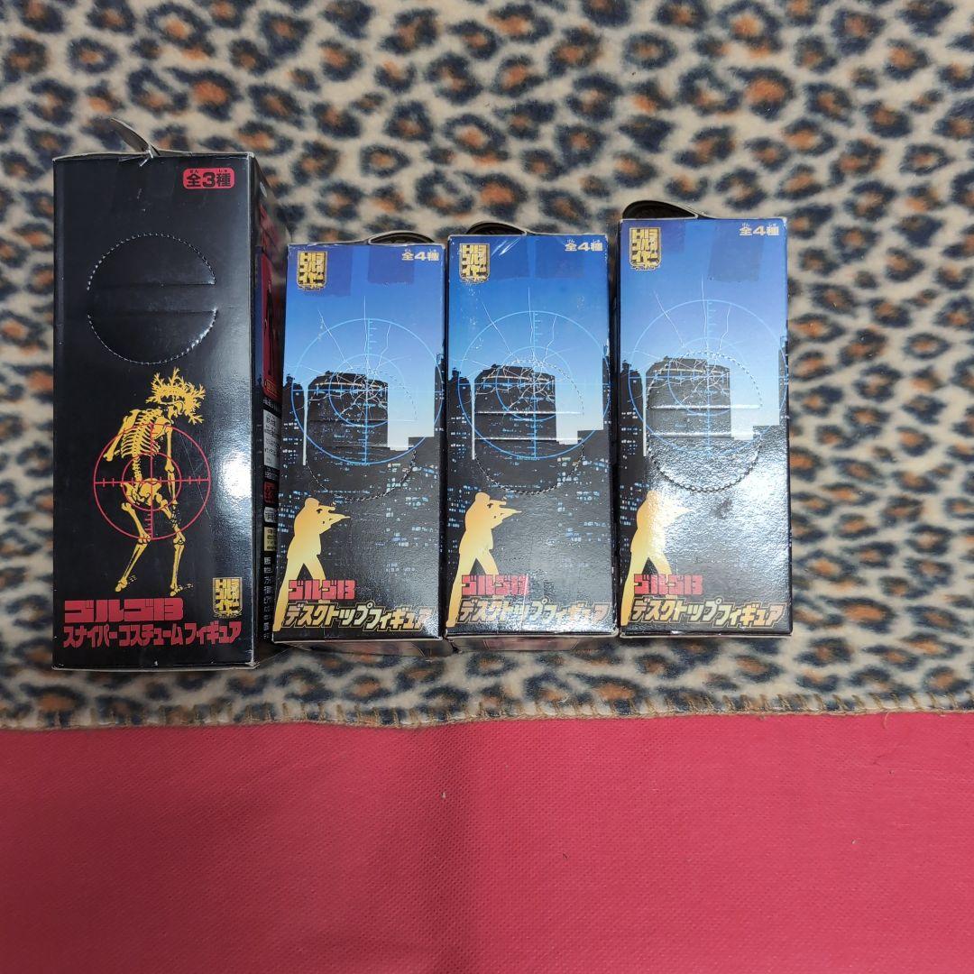 ゴルゴ　１３ フィギュア　可動&デスクトップフィギュア4体セット