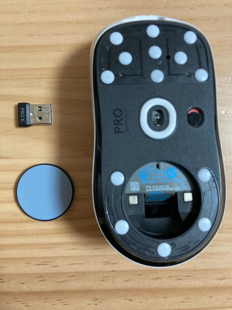 Logicool G PRO X SUPERLIGHT ホワイト 付属品 箱付き