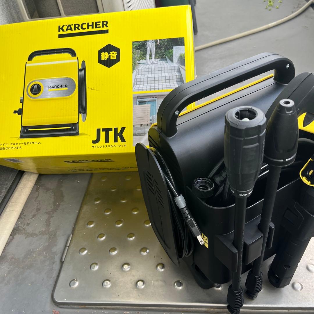 ケルヒャー 【新品同様】高圧洗浄機 JTKサイレントスリムベーシック