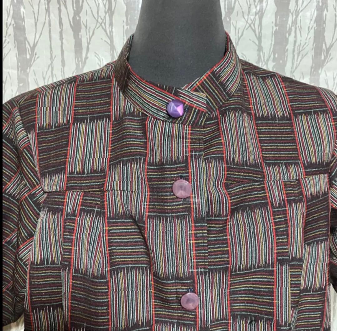 ウール着物リメイクジャケット❤️