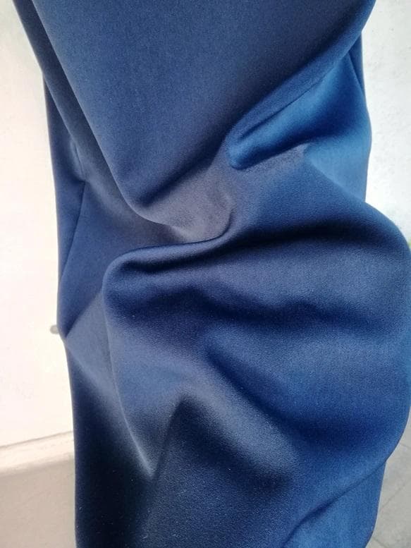 Mサイズ 1枚限定セール ネイビー 茶道お稽古用エプロン127100-35-M